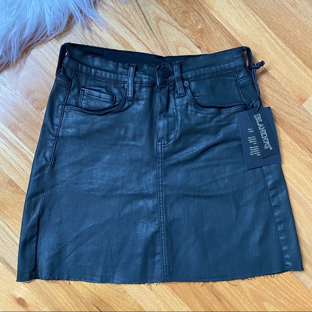 BlankNYC black mini skirt